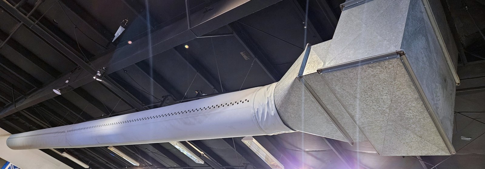 Industrial ventilation ducting